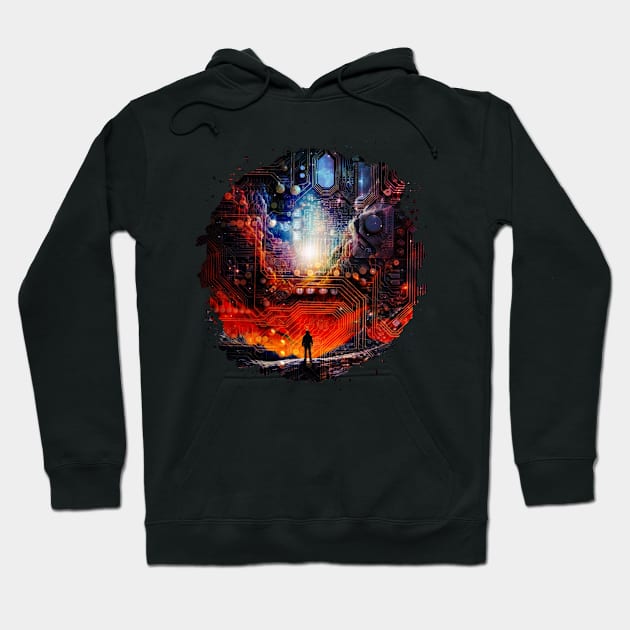 Nebula Guardian Hoodie by ginkelmier@gmail.com